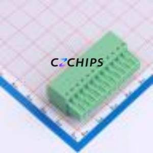 KF2EDGKEH-3.5-2*12P Plug-in Terminal Block P=3.5mm Connector Male Plug 2x12P 3.5mm Green - Product Image 2