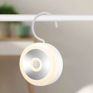 Luce LED Moderna da Parete con Sensore di Movimento, Adesivo 3M, Controllo Magnetico, Ricaricabile USB, per Camera da Letto, Corridoio, Armadio, Corridoio Notturno - Product Image 1