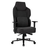 Chaise de jeu ergonomique de haute qualité tissu respirant confortable bureau à domicile PC chaise d'ordinateur Massage à hauteur de dossier haut