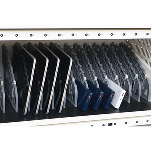 Armoire professionnelle pour ordinateurs portables à 30 emplacements, armoire pour téléphones portables, casier intelligent pour usage scolaire, station de charge USB-C - Product Image 2