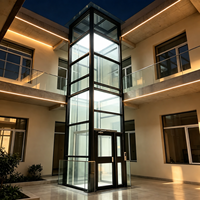 Ascensore Professionale a Trazione da 400kg per Villa con Sistema Monarch VVVF e Velocità di 0,4m/s per Progetti Residenziali