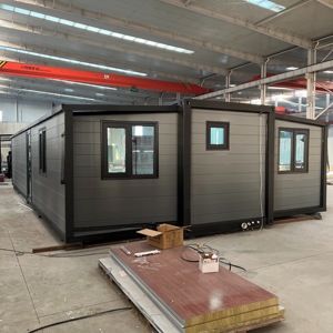 Maison pliante à double extension, installation rapide, maison préfabriquée en conteneur avec <span class=keywords><strong>grand</strong></span> <span class=keywords><strong>espace</strong></span> pour bureau et habitation - Vente flash - Product Image 3