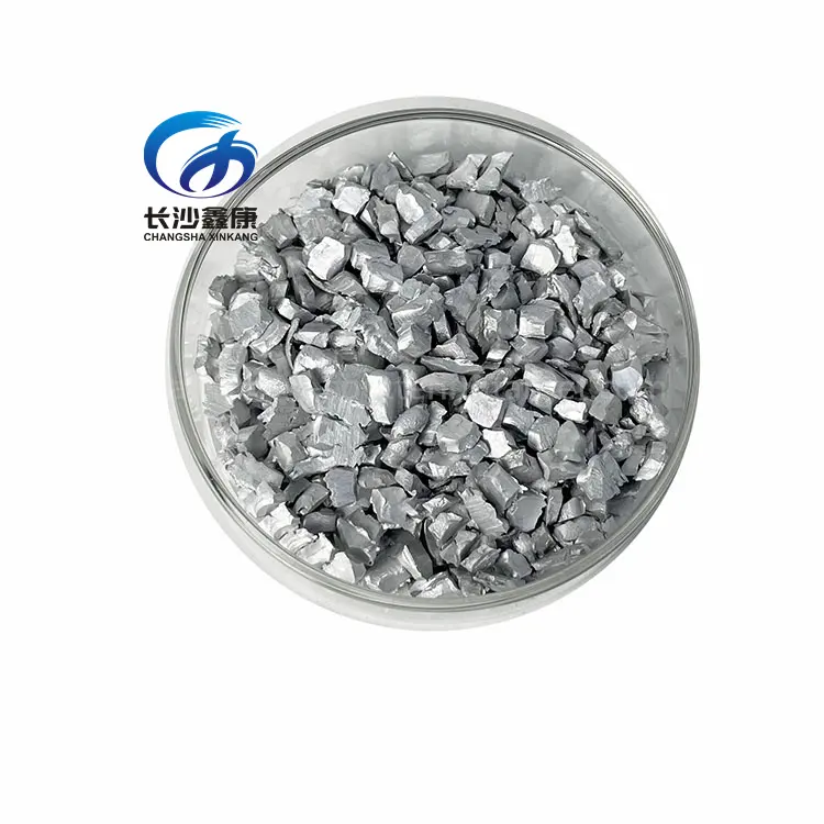 3N-5N Aluminium-Silikonblöcke Granulat AlSi1,5 wt % Aluminium-Silikon-Verbrennung Materialien
