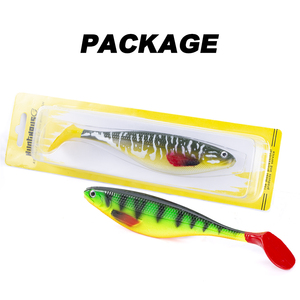 Hunthouse Pro Shad Lure Silicona Souple Leurre Shad <span class=keywords><strong>Teez</strong></span> Pike Leurre 170mm 35g Pesca Grandes Señuelos de plástico blando - Product Image 5