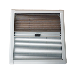 Cadre intérieur ABS sur mesure pour fenêtre de camping-car avec pare-soleil plissé et <span class=keywords><strong>moustiquaire</strong></span> pour voiture, remorque, camping-car, fourgonnette - Product Image 5