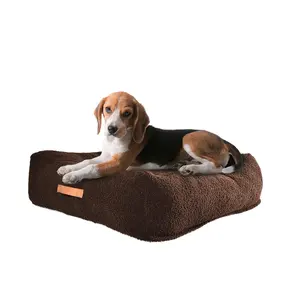 Petstar Offre Spéciale Coussin pour chien rectangulaire de taille personnalisée Lit de luxe confortable pour animaux de compagnie avec housse amovible - Product Image 2