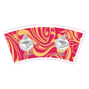 Papel de pared impermeable con revestimiento de PE, materiales ecológicos de calidad alimentaria, vasos de papel desechables en piezas. - Product Image 2