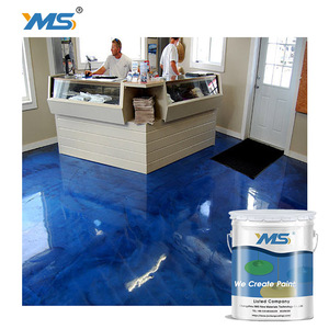 YMS <strong>Coatings</strong> KCF-21G Anti-Static <strong>Epoxy</strong> <strong>Floor</strong> Paint Metallic <strong>Coating</strong> Easy Application with Brush-Free Sample Available - Product Image 3