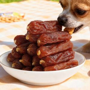 Private Label Ente Wurst Hund behandelt Lebensmittel OEM Lieferant Bestseller Hersteller Großhandel Kostenlose Probe Pet Treats Bulk - Product Image 1