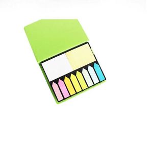 High Quality Promotional Gift Pu Leather Cover Sticky Note <b>Memo</b> <b>Pad</b> Manager Case Removable Sticky Notes Custom Logo - Product Image 3