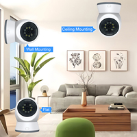 Caméra Wifi d'usine 1080P, caméra de sécurité intérieure sans fil, caméra de surveillance CCTV, caméra IP