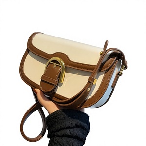 Nouveau <span class=keywords><strong>Sac</strong></span> à Bandoulière Carré Haut de Gamme HK 2026 pour <span class=keywords><strong>Femme</strong></span>, Tendance, Portable, Fermeture Éclair, Imperméable, en <span class=keywords><strong>Cuir</strong></span> PU, Doublure Polyester, Simple - Product Image 1