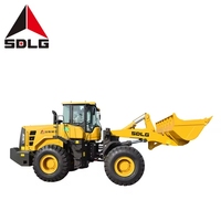 SDLG L953F 4 tonnes avec 3.0m pelle drague pompe construction liste de prix mini chargeuse sur pneus 4x4 chine chargeuses sur pneus