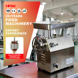 Horus TK-22 250 kg/h 1800 W Hachoir à viande électrique haute puissance entièrement en acier inoxydable pour usage commercial - Product Image 1