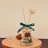 Diffuser Aroma Tanpa Api Bentuk Pohon Natal, Penyegar Udara Kamar Tidur & Rumah, Hadiah dengan Kotak Hadiah, Barang Dekoratif