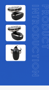 Bestseller Heren Elektrische Roterende Haar Trimmer Luxe Waterdichte Ipx7 Kale Scheerapparaat Duitse Taal Rv Usb Voor Hotels - Product Image 2