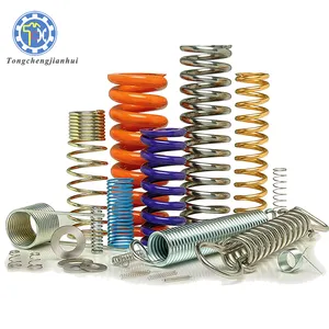 Custom Made Heavy-Duty Powder Coated Stainless Steel Shock Absorber Compression Coil Spring