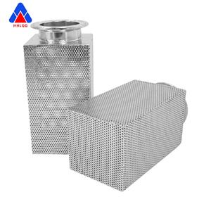 Nouvel élément filtrant en maille d'acier inoxydable à haute efficacité 98,7 %, filtration 10 microns, installation rapide, lavable, maille métallique - Product Image 1