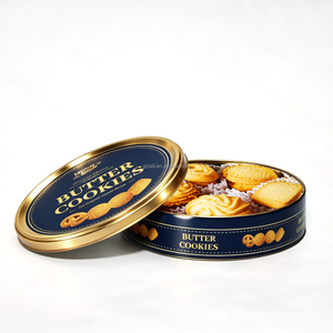 Galletas Danesas Crujientes con Sabor <span class=keywords><strong>a</strong></span> Mantequilla Premium, Producción en Masa, OEM, ODM, Galletas <span class=keywords><strong>de</strong></span> Mantequilla al por Mayor - Product Image 1