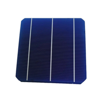 Cellules solaires monocristallines PERC de haute qualité 156 mm-156,75 mm 3BB 5,03 W, rendement de 20,6 % pour la fabrication de modules