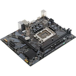 เมนบอร์ดคอมพิวเตอร์ตั้งโต๊ะรุ่นใหม่ H610E-B/w DDR4 รองรับช่องสัญญาณคู่ LGA1700 ARGB Shengguang Synchronization สำหรับซีพียูรุ่นที่ 12/13/14 - Product Image 2