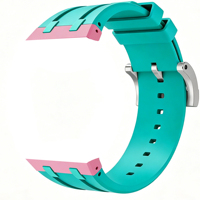 Casing Jam Tangan Keramik Fashion Baru Tali Jam Silikon untuk Jam Saku Kolaborasi Swatch & AP Royal Pop