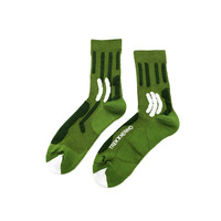 Chaussettes de ski et de randonnée en laine mérinos avec logo personnalisé, chaussettes de sport d'hiver épaisses à col tricoté avec logo, chaussettes de course à pied