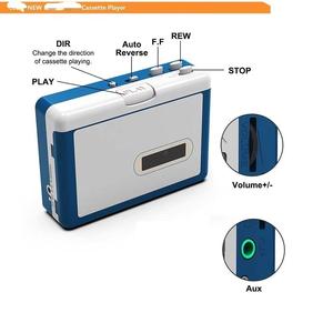 Wholesale Portable Cassette To MP3 Converter Player With USB Flash Drive Support <b>Tape</b> To Digital Audio <b>Recording</b> - Product Image 5