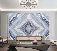 Bon marché Prix Haute Qualité Conception 3d Alternative Panneau Ignifuge Imperméable Feuilles Uv Panneau Mural en Marbre Pvc