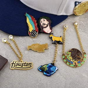 Pin de esmalte personalizado para sombrero, con solapa tejida, de sujeción con tornillo, suave, giratorio, con diseño de anime y Pathfinder - Product Image 3