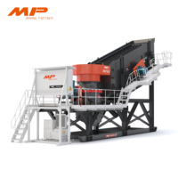 Concasseur à cône modulaire pré-assemblé et installation de criblage MU330GPS avec système hydraulique indépendant pour une installation rapide