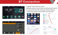 Écran de navigation CarPlay portable sans fil de 7 pouces avec écran CarPlay haute définition pour véhicules