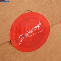 Autocollants cadeaux personnalisés numériques rapides, étiquettes autocollantes en vinyle imperméables, autocollants de sécurité avec logo cadeau, autocollants cadeaux