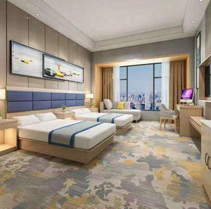 Juegos de Muebles de Madera Personalizables para Hoteles, Colecciones Modernas de Dormitorios de Estilo Europeo, Diseño Duradero y Ecológico para Hoteles y Apartamentos - Product Image 1