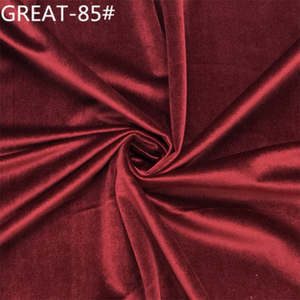 Rắn Màu Dày Ý Vải Nhung Vàng Nhung Rèm Sofa Mềm Bàn Vải Gối Tùy Chỉnh - Product Image 2