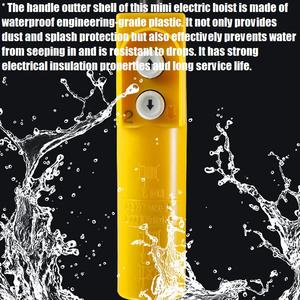 Polipasto Eléctrico de Cable Metálico Estilo PA de 220V 50HZ, Polipasto Eléctrico de Cadena a Precio Económico, 200kg 400kg 600kg <span class=keywords><strong>800kg</strong></span> 1000kg 1200kg - Product Image 5