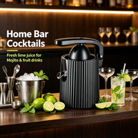 Extractor de Jugo de Naranja Comercial de 600W, Color Verde Lima Mate, Componentes Desmontables, Filtro de Acero Inoxidable Duradero, Fácil Enjuague Rápido, Exprimidor de Cítricos
