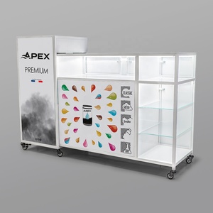 Apex tùy chỉnh mở rộng thuốc lá truy cập Kệ khói hiển thị giá hiển thị tủ xoay thuốc lá kính <span class=keywords><strong>Showcase</strong></span> thiết kế - Product Image 1