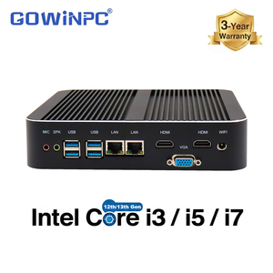 มินิพีซีอุตสาหกรรมไร้พัดลม พร้อมซีพียู Intel Core i5-1245U รุ่นที่ 12 แบบ Quad-Core ความเร็ว 4.4GHz และแรม DDR4 ขนาด 64GB - Product Image 3