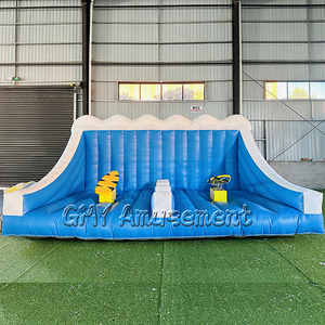 Alta calidad precio barato inflable deporte juego mecánico doble tabla de surf mecánico para Surf simulador para la venta - Product Image 1
