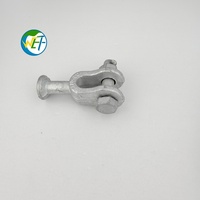 Raccord à rotule de type Q galvanisé à chaud PS 077 pour matériel de ligne électrique aérienne IEC 61284 GB/T 2314
