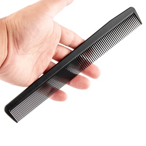 Peine de peluquero profesional, fibra de carbono para cortar el pelo - Product Image 4
