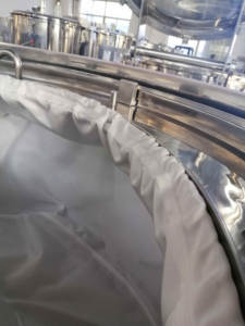 Cesta centrífuga 200 bolsas <span class=keywords><strong>de</strong></span> filtro <span class=keywords><strong>de</strong></span> nylon <span class=keywords><strong>de</strong></span> malla para la industria <span class=keywords><strong>de</strong></span> extracción industrial - Product Image 3