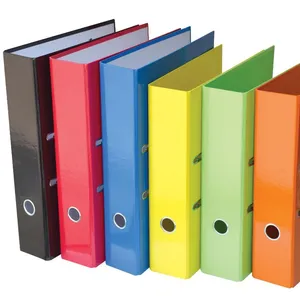 독특한 디자인 2 "/3''A4 다채로운 종이 파일 폴더 상자 파일