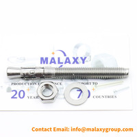 MALAXY-Manchon d'expansion en acier inoxydable 304, boulon d'ancrage mécanique pour béton