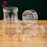 Klarer Zylinder Acryl Aquarium Aquarium Acryl Boxen Rund zylinder Rohr behälter