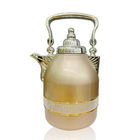 Fiole à vide isolée de grande capacité de luxe or rose verre arabe café Thermos personnalisable Logo Design cadeaux d'affaires eau