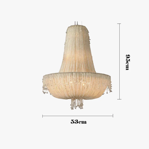 Lustre en cristal français romantique et luxueux, style Art Déco, pour restaurant, villa, salon, intérieur haut <span class=keywords><strong>de</strong></span> gamme - Product Image 3