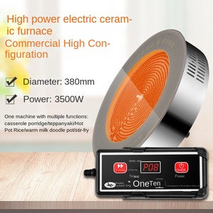 Cocina de Inducción Impermeable de Acero Inoxidable para el Hogar, con 4 Quemadores, Control por Aplicación y Soporte en Holandés - Product Image 3