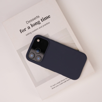 Nouvelle Coque de Téléphone en Silicone Liquide Magnétique Souple pour iPhone 17 16 Pro Max, Personnalisable, Colorée, à Pois, Protection Élégante